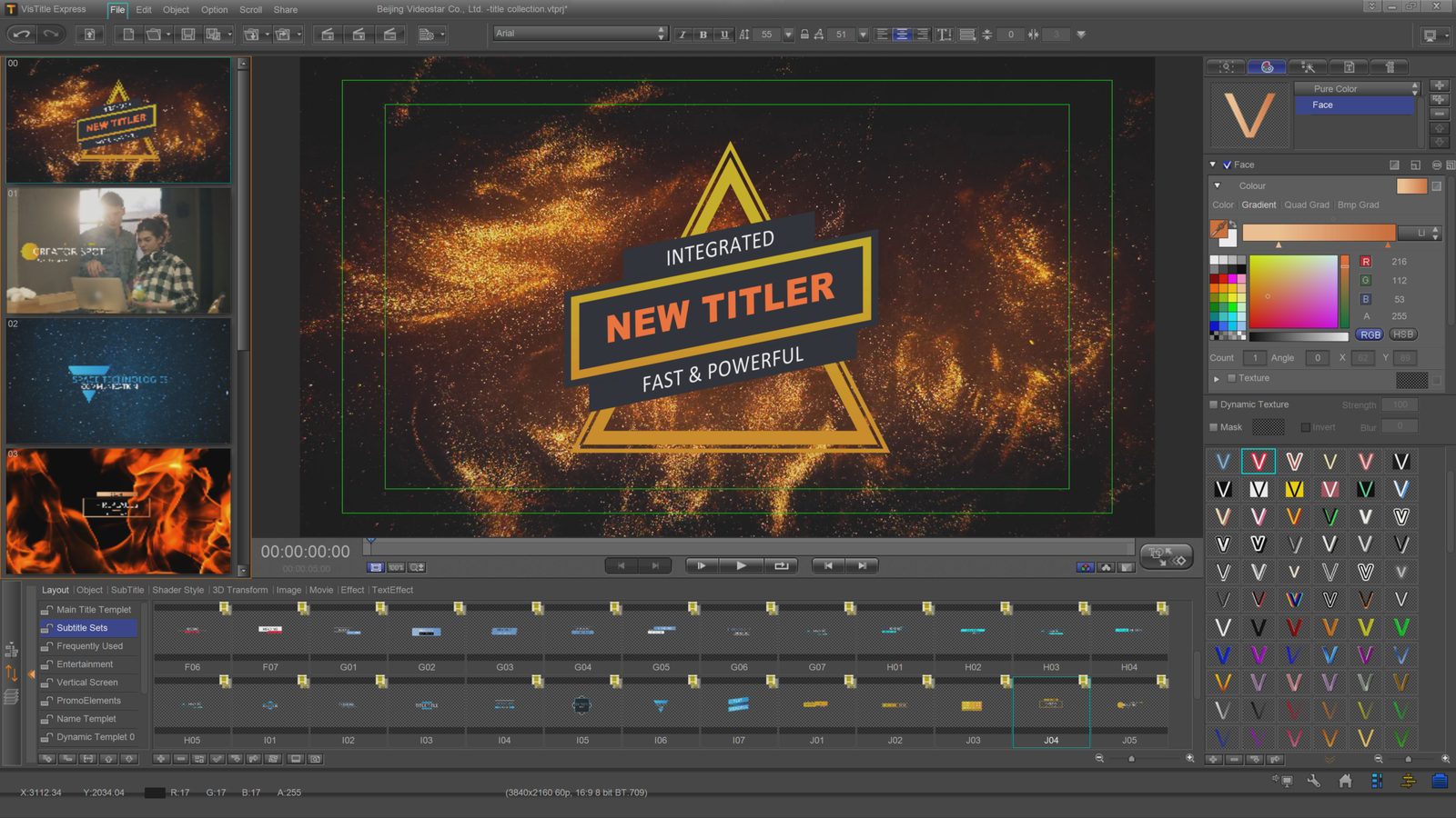 EDIUS_11_Feature_-_New_Titler
